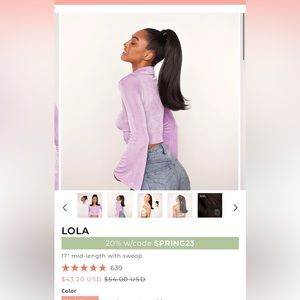 Insert name here hair: Lola